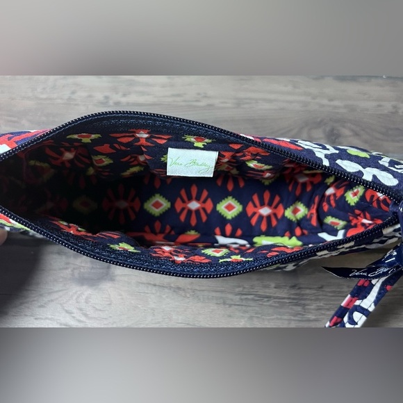 Vera Bradley Vibrant Sun Valley Small Crossbody Purse Handbag zip closure - Picture 6 of 8